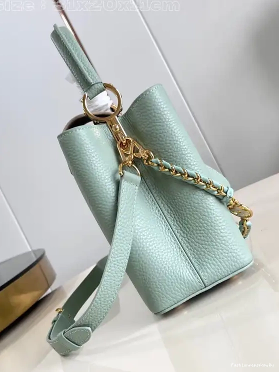 FS CHEAP CAPUCINES VUITTON BB-31.5*20*11CM LOUIS 0705
